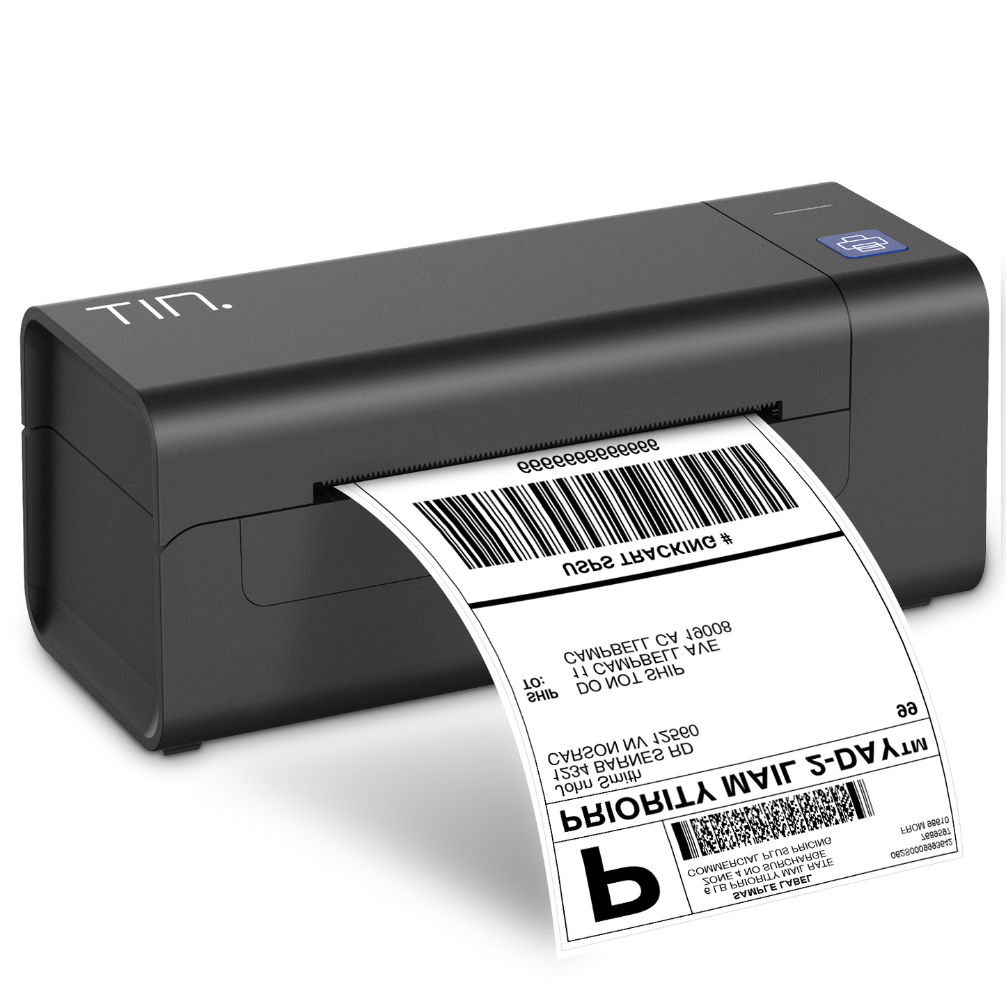 TIN Thermal Label Printer, Thermal Shipping Label Printer, 4x6 Label Maker for Small Business, Compatible with Amazon, Ebay, Shopify, FedEx, UPS, USB Label Printer Supports Windows, Mac, Chromebook